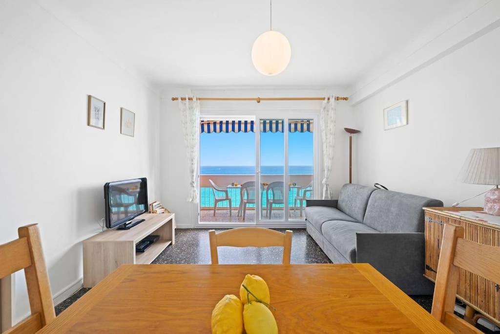Le Panorama -Vue Exceptionnelle - Dernier Etage - Front De Mer Menton Exterior photo